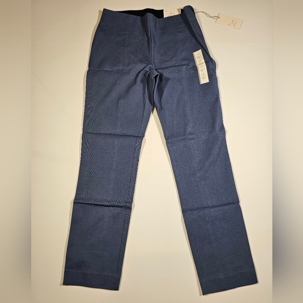A New Day Women's High Rise Skinny Ankle Stretch Pants Color Blue Size 4 Regular